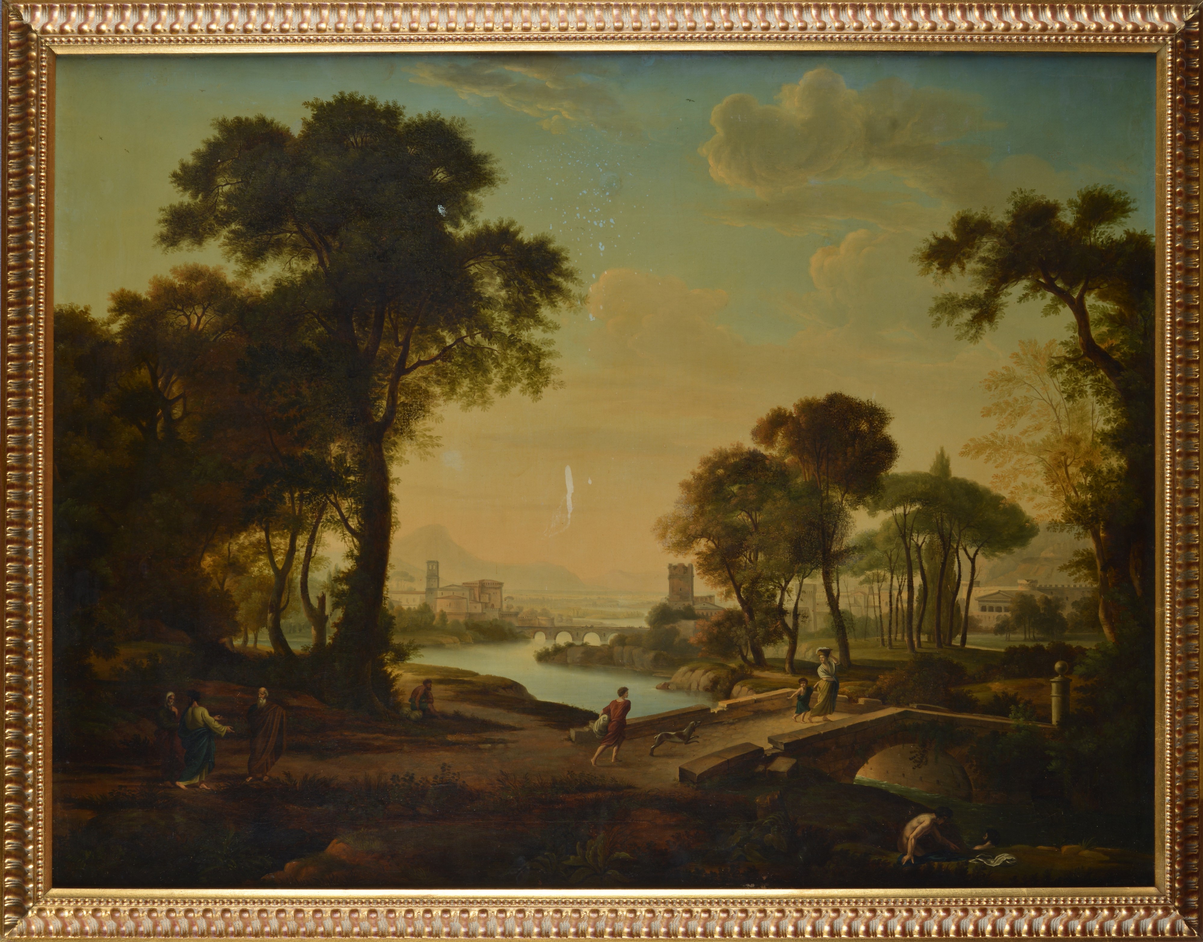 Paesaggio con figure