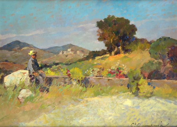 Carlo Domenici - Paesaggio e figure