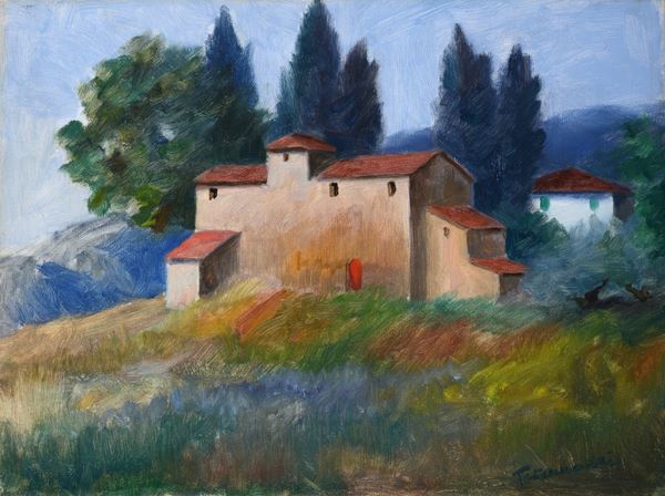 Nino Tirinnanzi - Paesaggio toscano