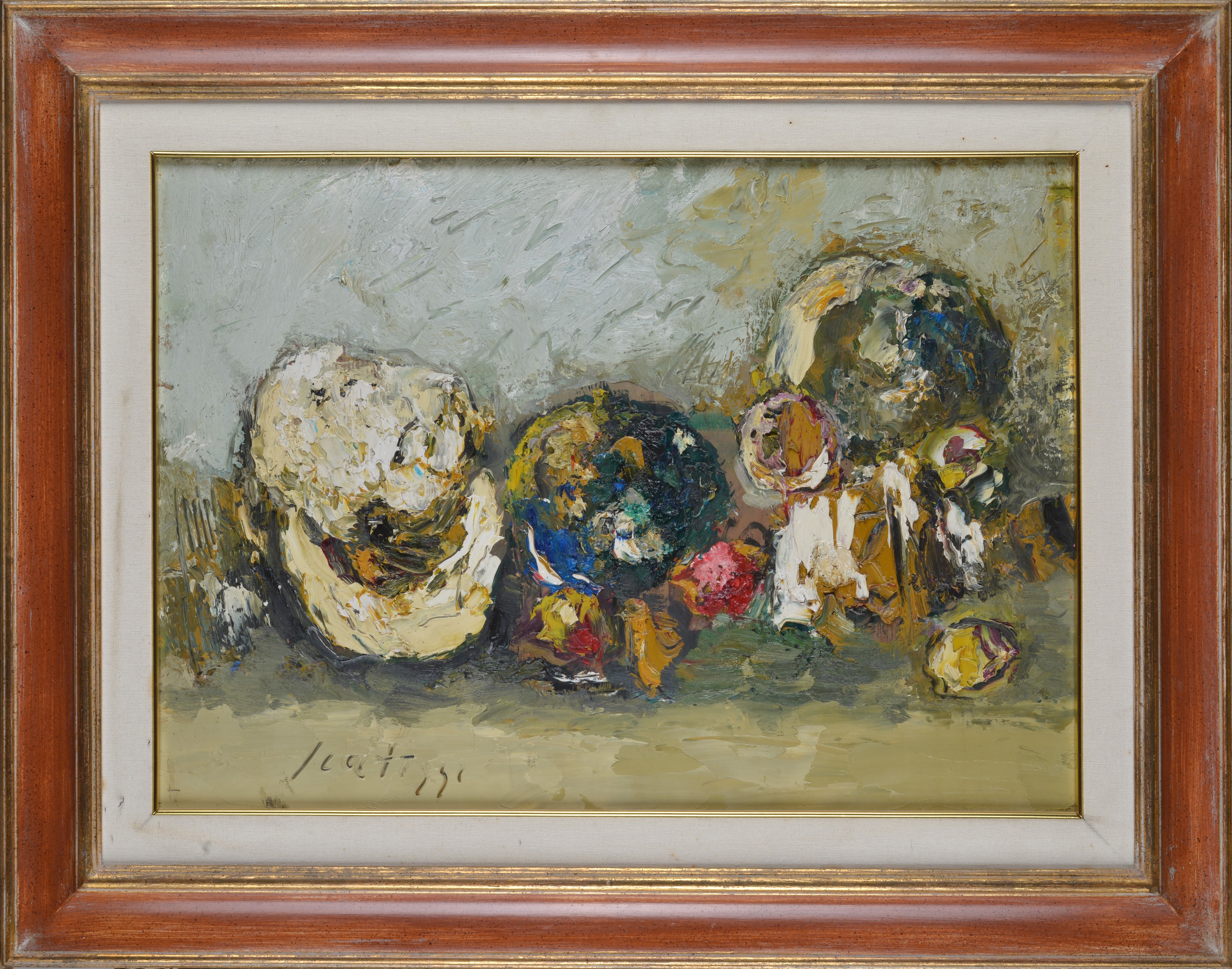 Sergio Scatizzi - Natura morta con frutti