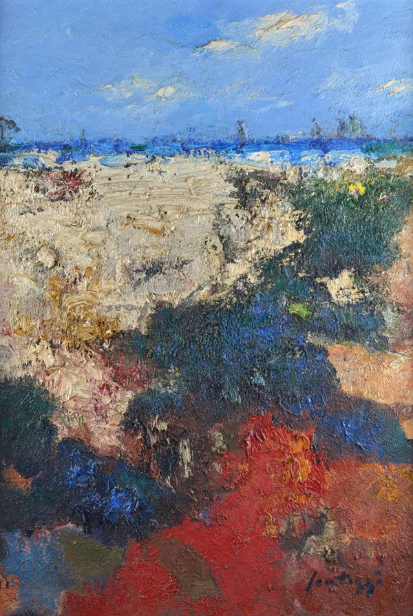 Sergio Scatizzi - Spiaggia a Vada