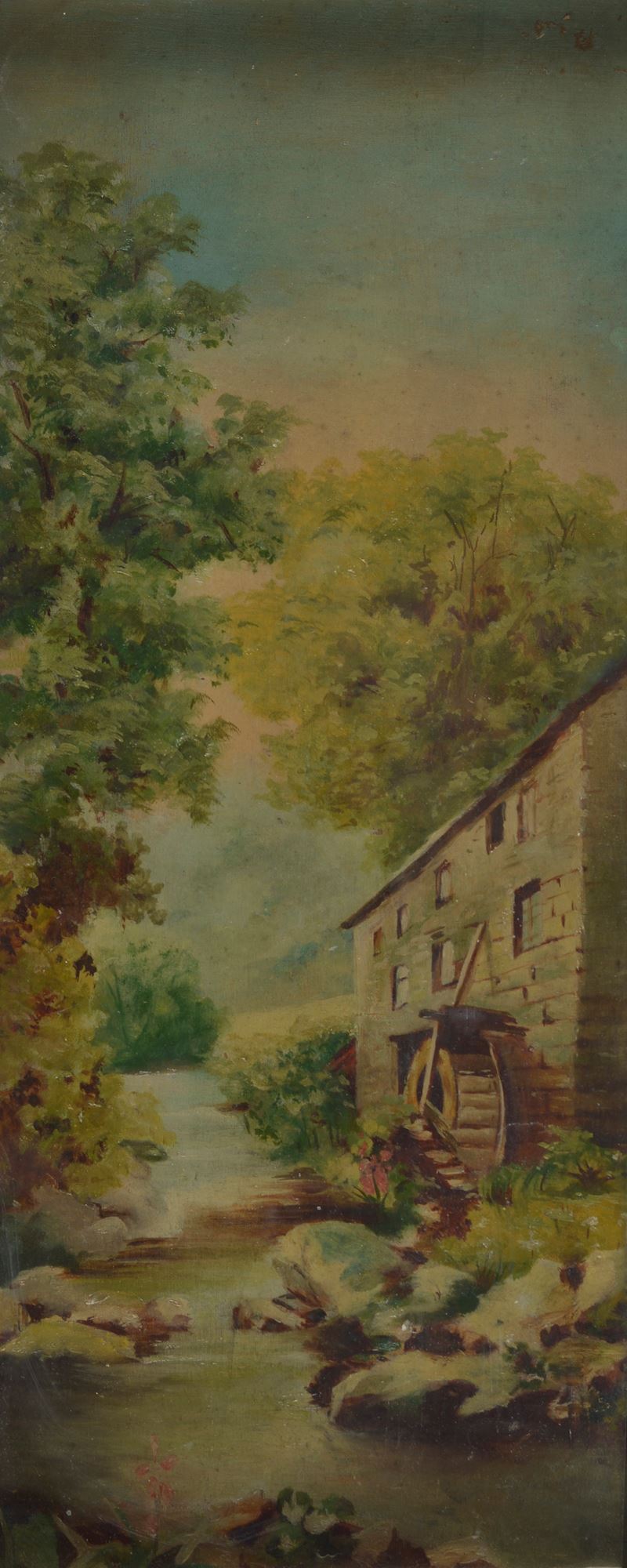 Vittorio Bussolino - Paesaggio con mulino
