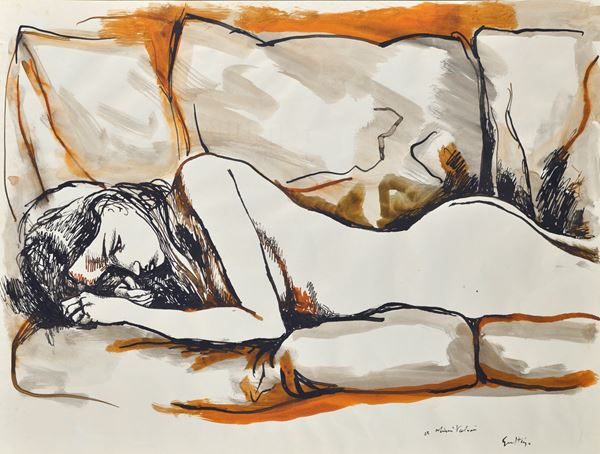 Renato Guttuso - Nudo