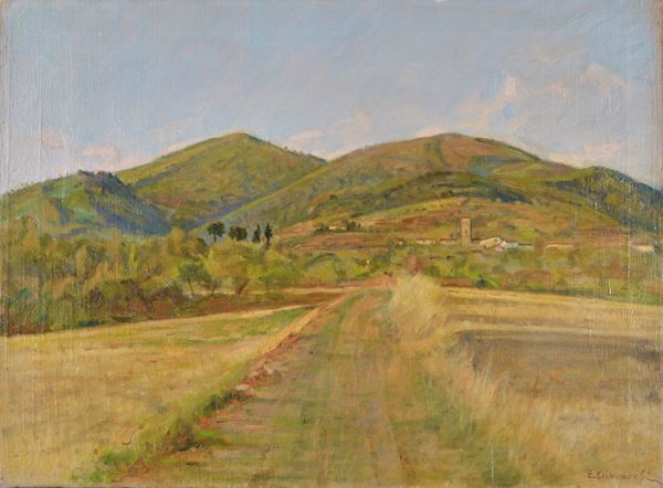 Eugenio Carraresi - Davanti a Sant'Andrea