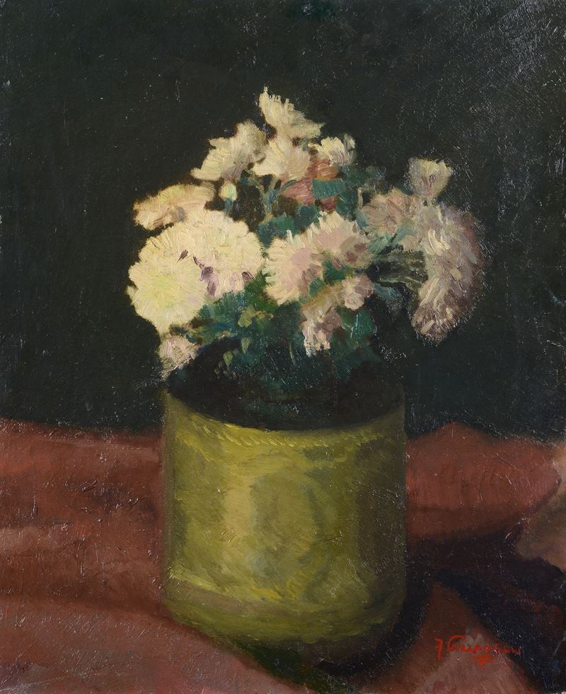 Ferruccio Pizzanelli - Vaso con fiori