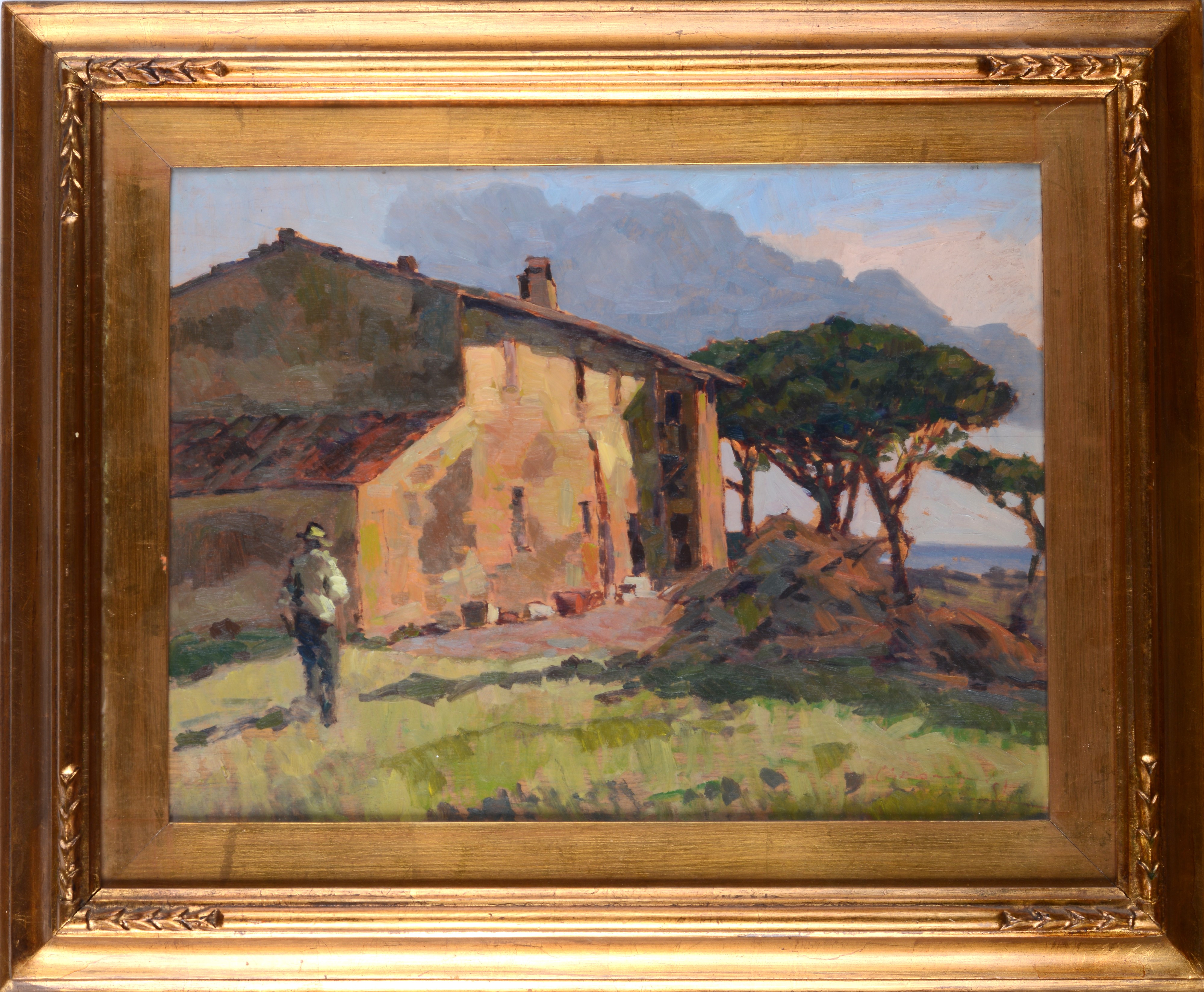 Carlo Domenici - Casolare e figura