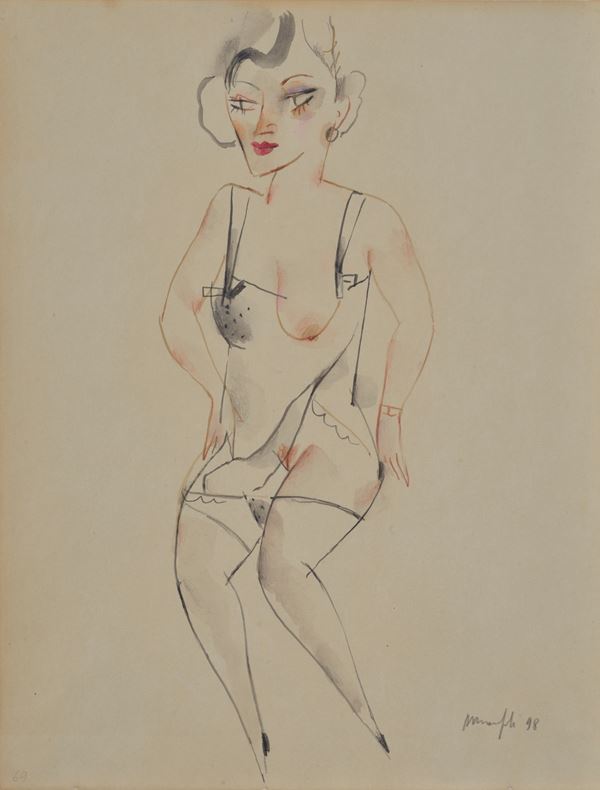 Alberto Manfredi - Figura femminile