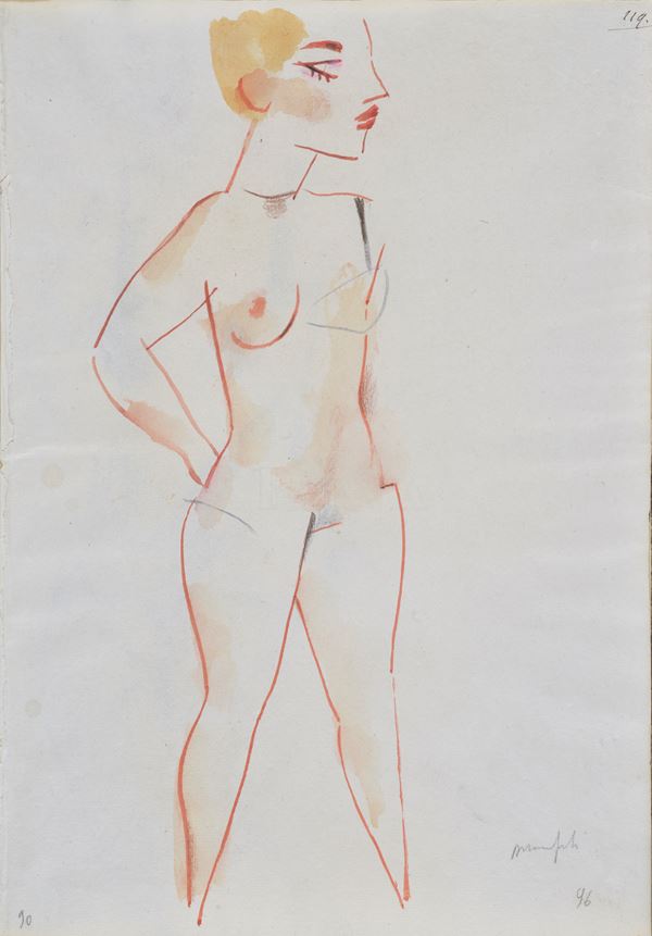 Alberto Manfredi - Nudo