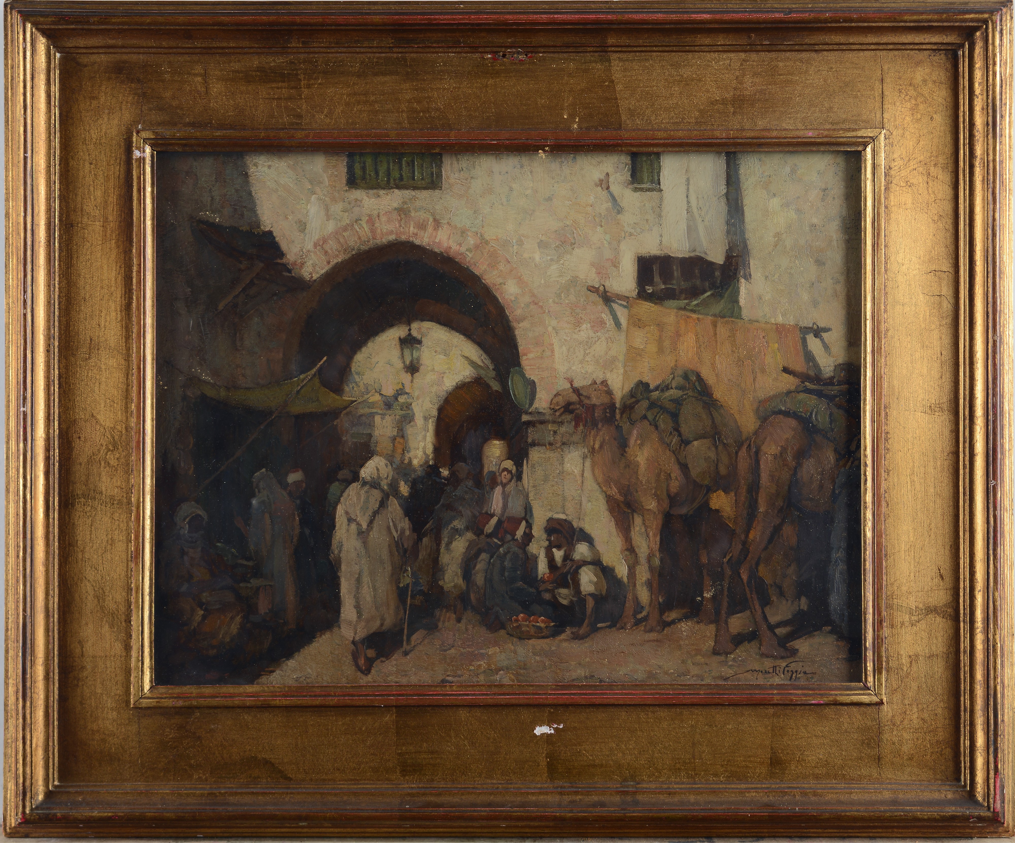 Mario Moretti Foggia - Strada del quartiere arabo al Cairo
