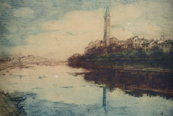 Beatrice (Bice) Ferrari - Paesaggio lagunare