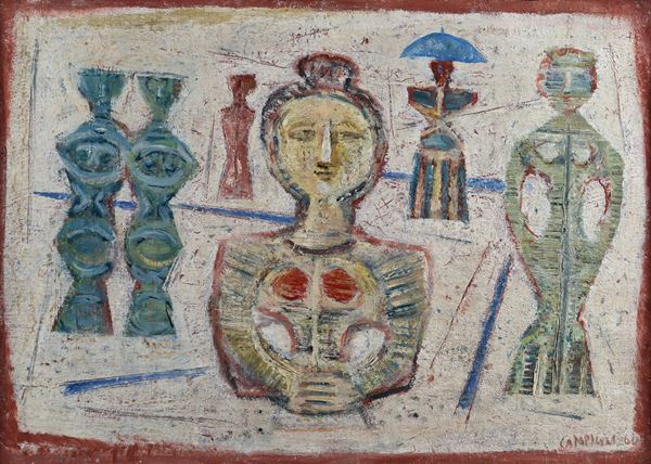 Massimo Campigli - Untitled