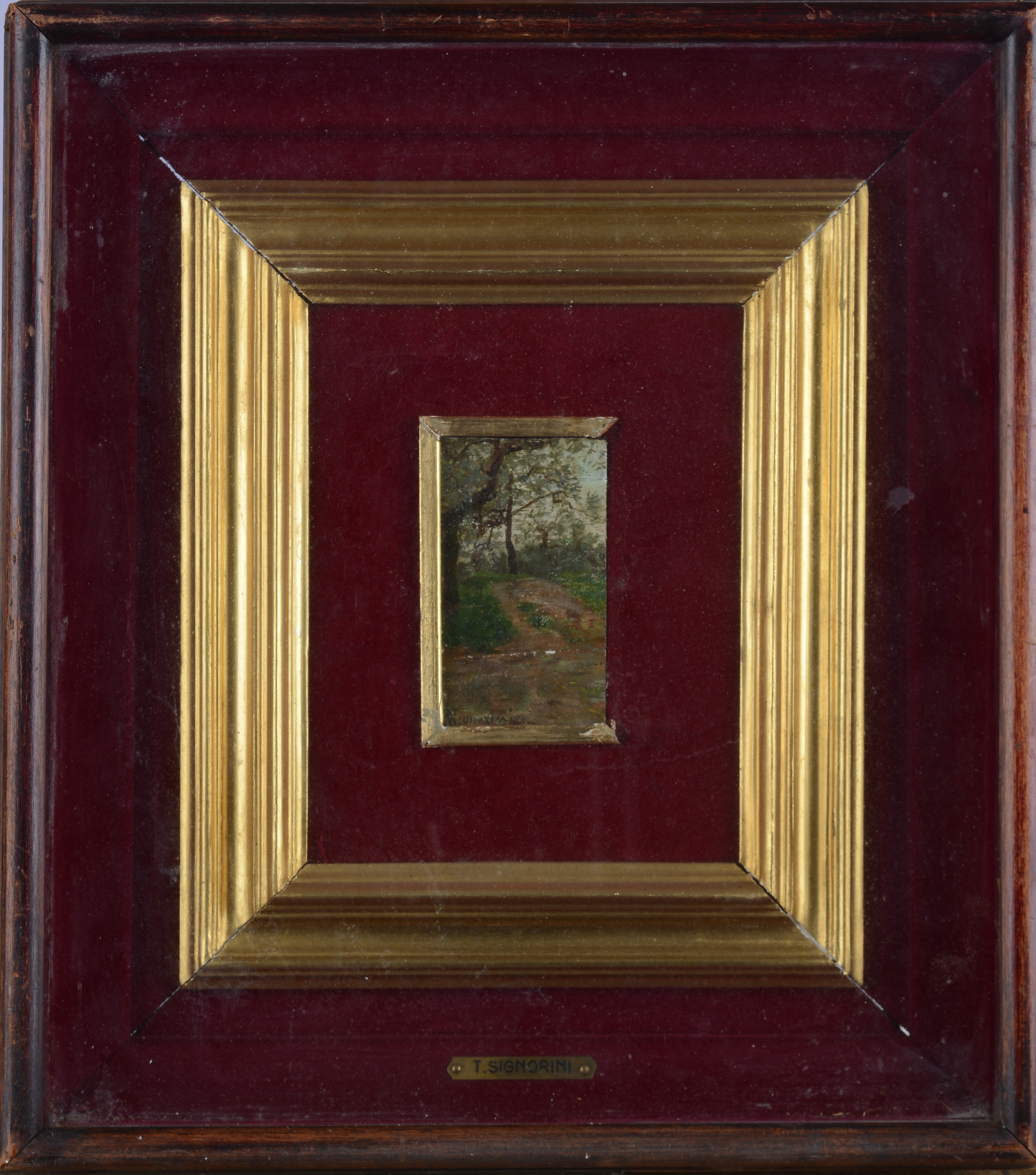 Telemaco Signorini - Strada di campagna