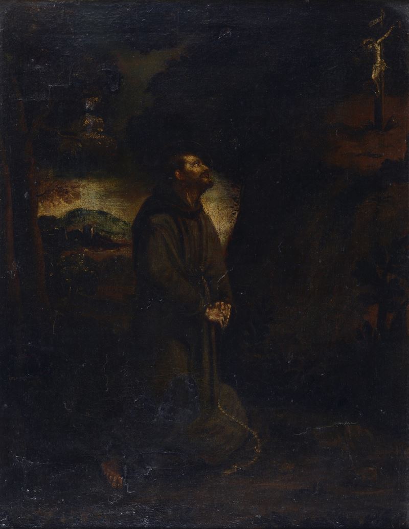 San Francesco in preghiera