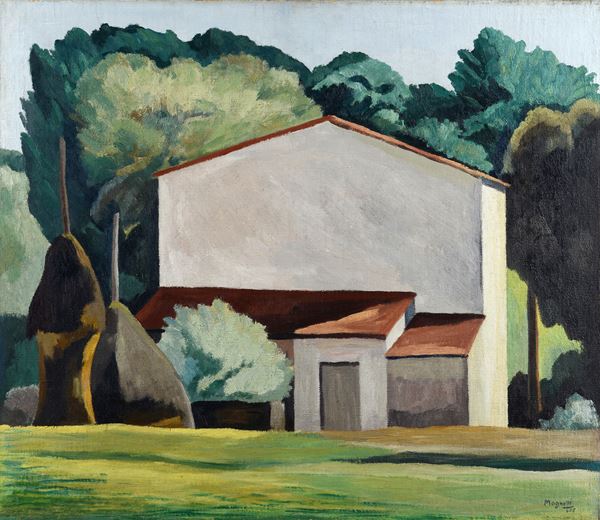 Alberto Magnelli - The house in the pine forest
