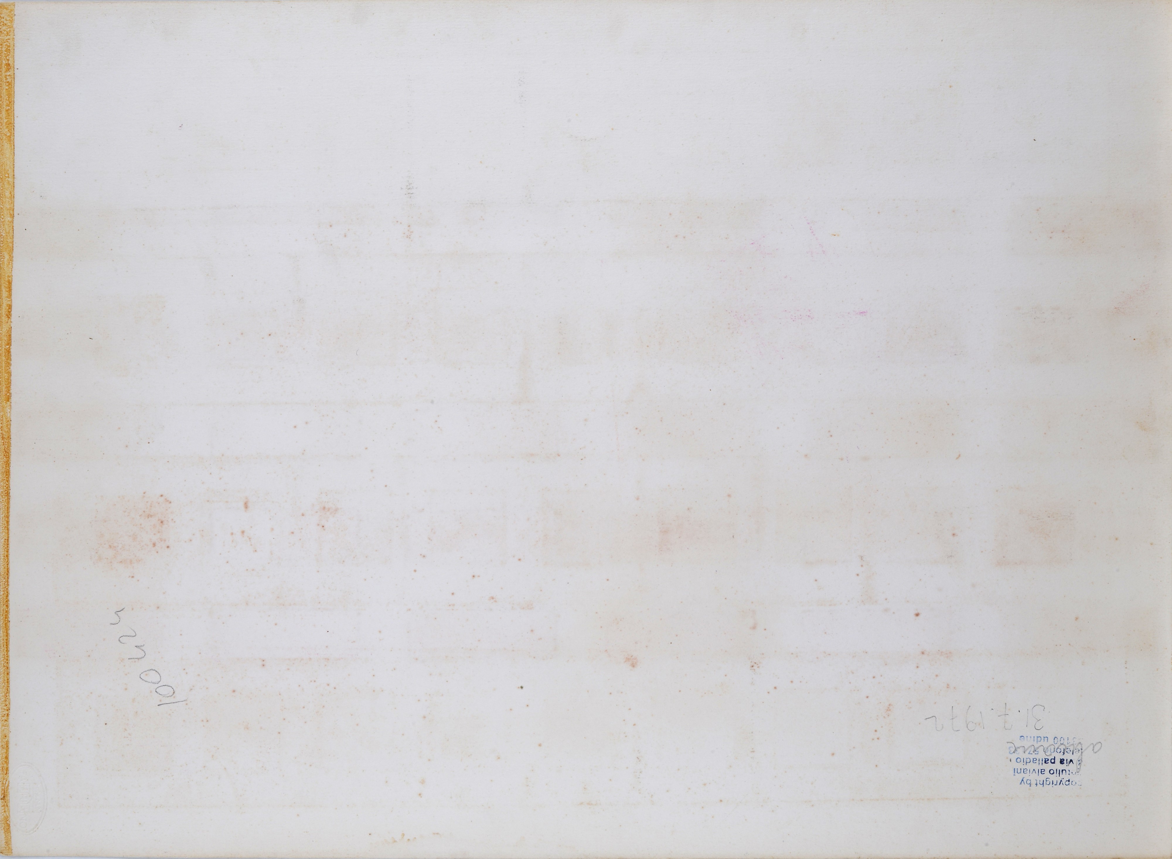Getulio Alviani - Senza titolo (collage su cartoncino), 1972