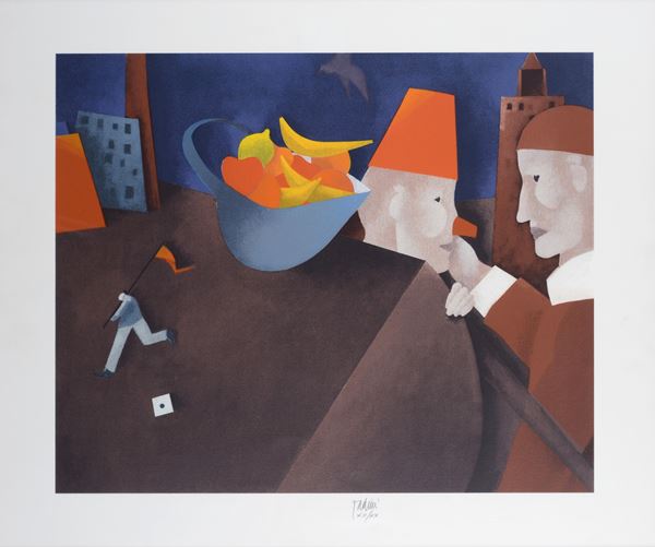 Emilio Tadini - Senza titolo