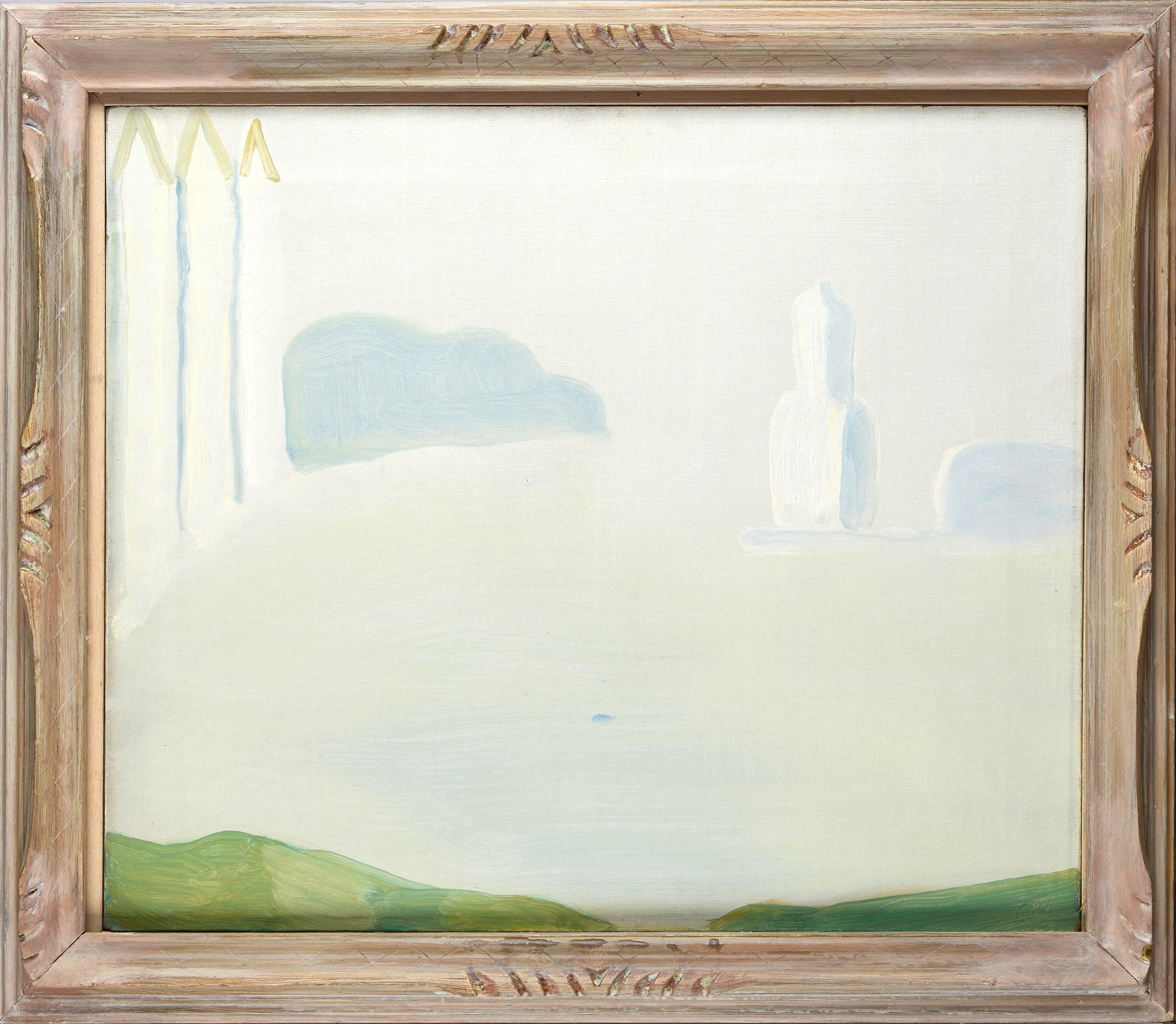 Virgilio Guidi - Venezia, olio su tela