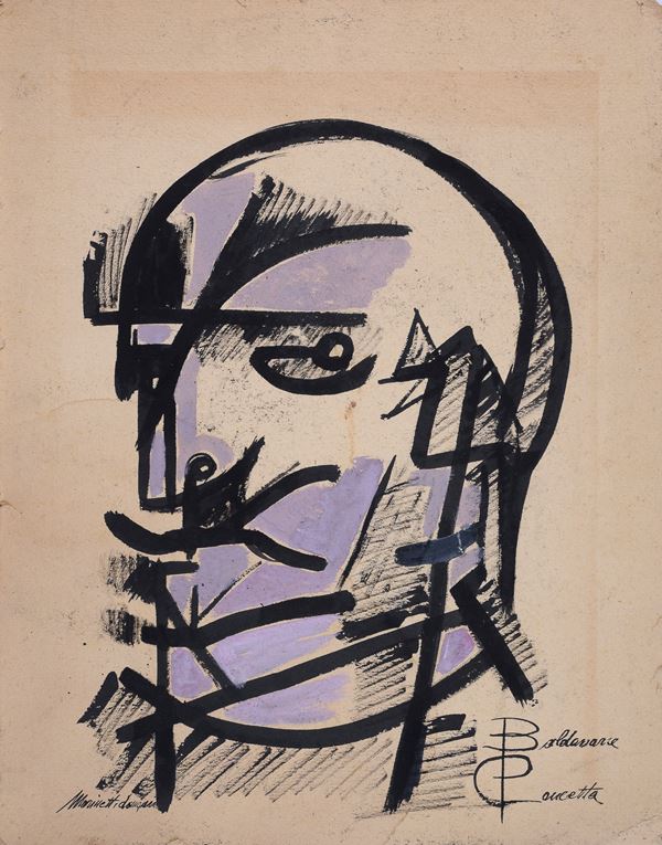 Concetta Baldassarre - Testa di Marinetti