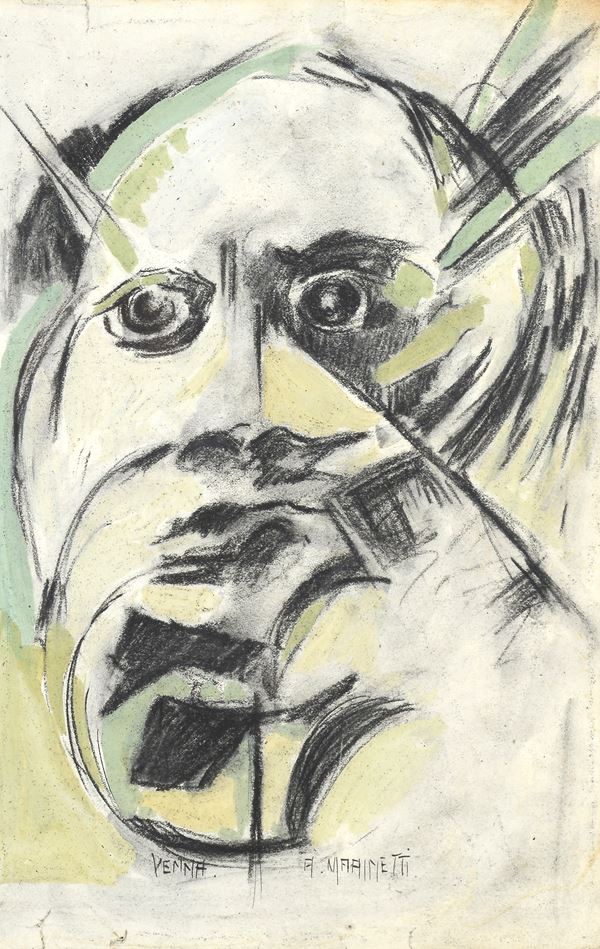 Lucio Venna - Ritratto di Marinetti