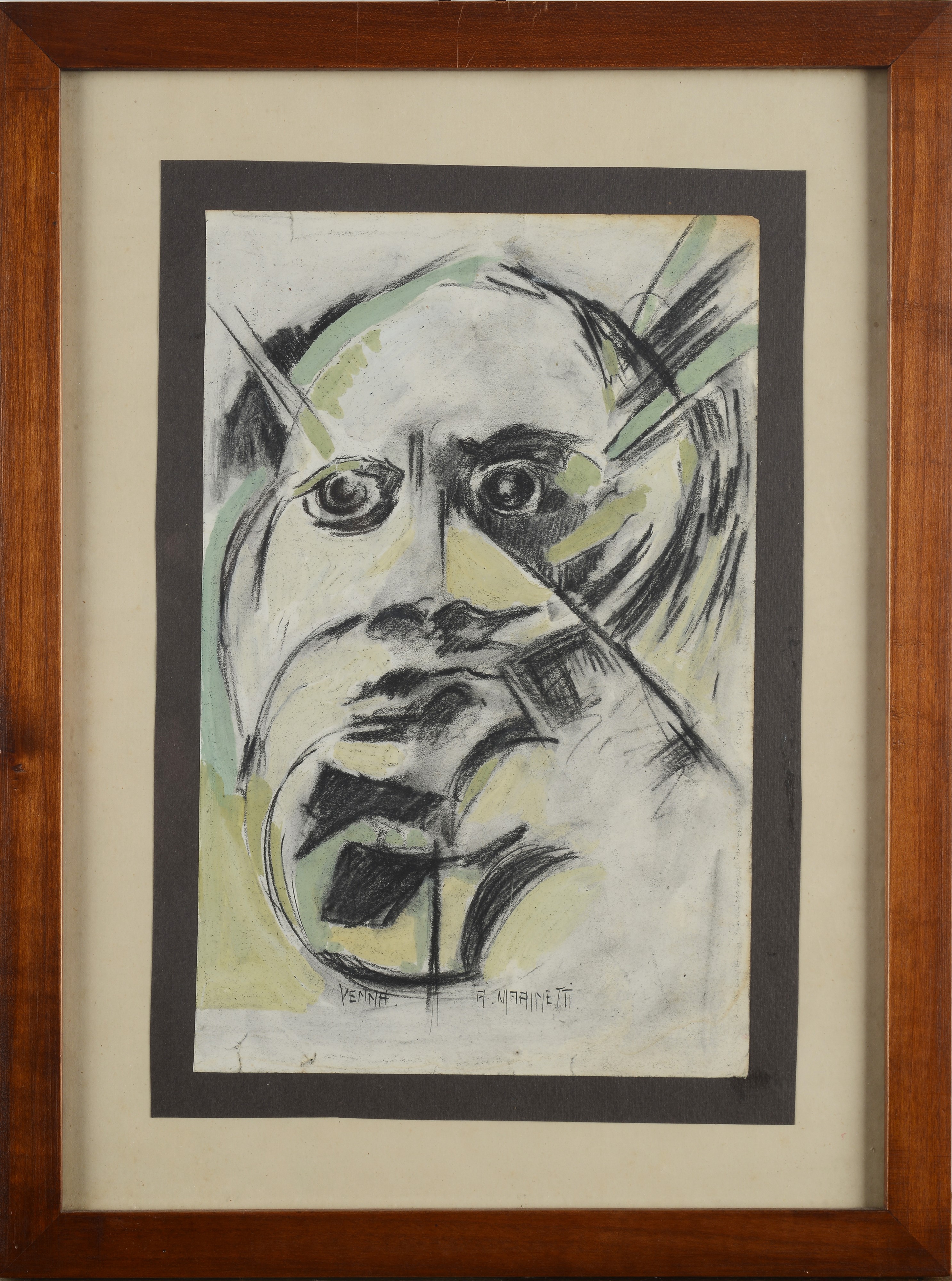 Lucio Venna - Ritratto di Marinetti