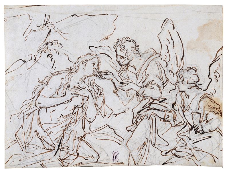 Comunione della Maddalena (fronte); Torso (retro)