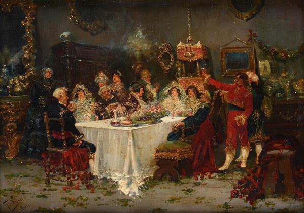 Juan Pablo Salinas Teruel - Banchetto nunziale in Catalogna
