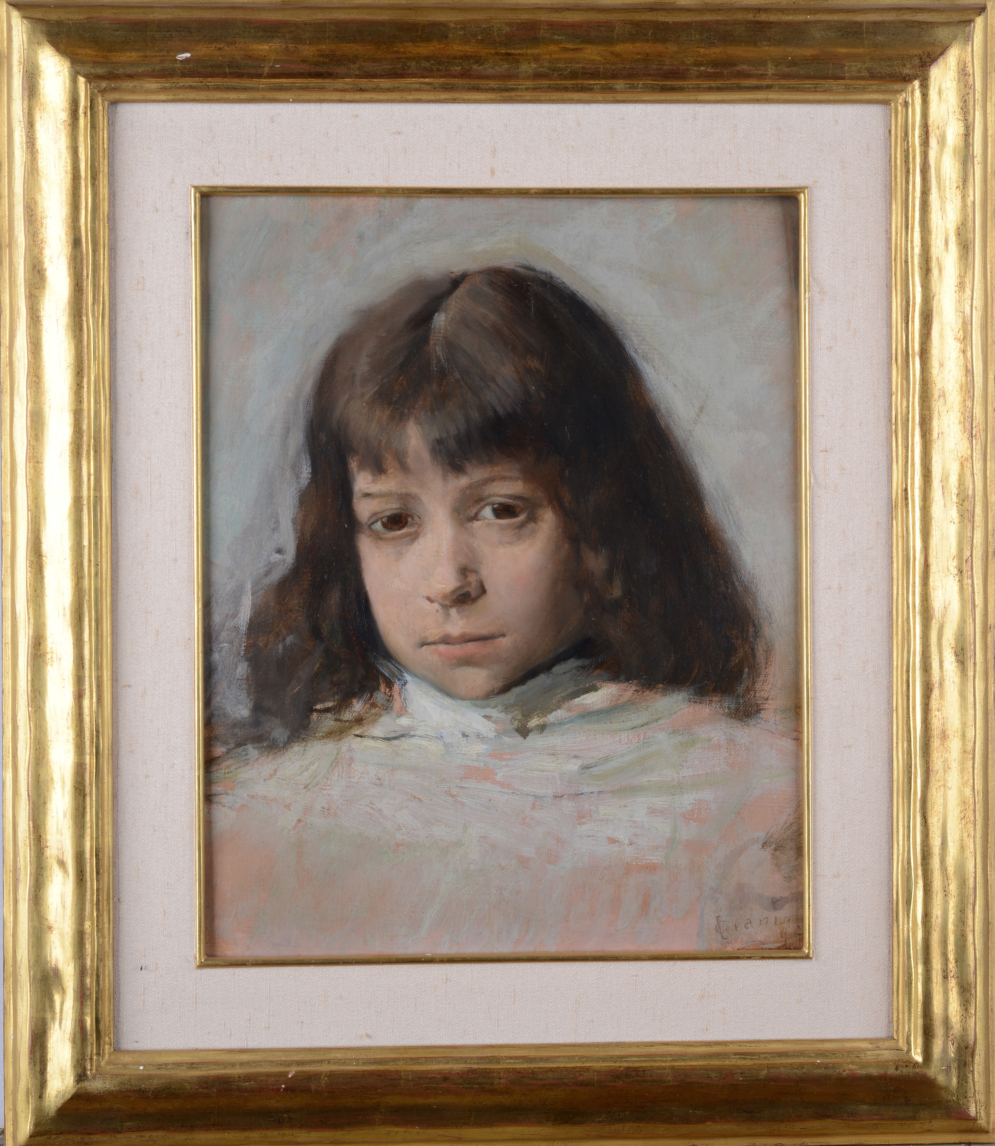 Cesare Ciani - Ritratto della nipote