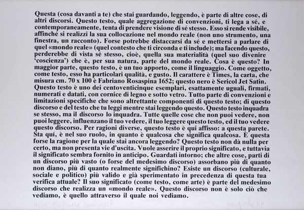 Joseph Kosuth - Text-Context
