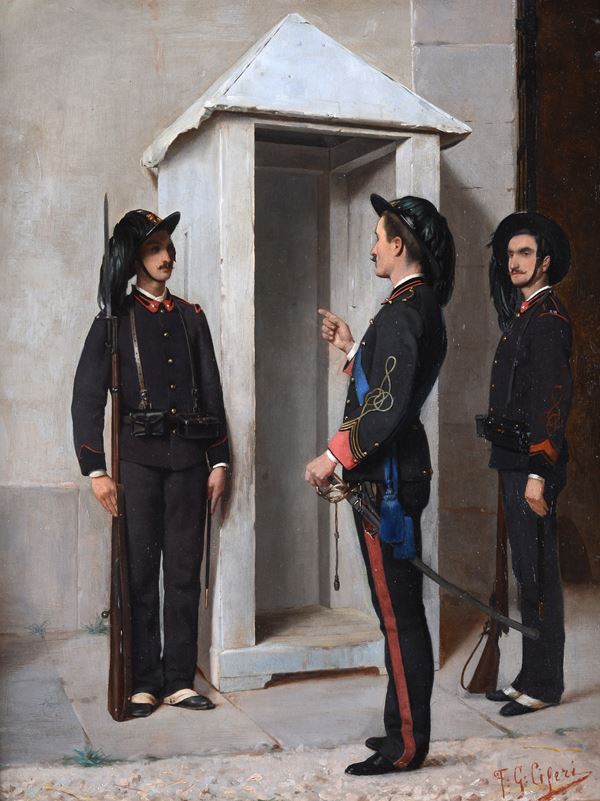 Francesco Ciseri - Bersaglieri