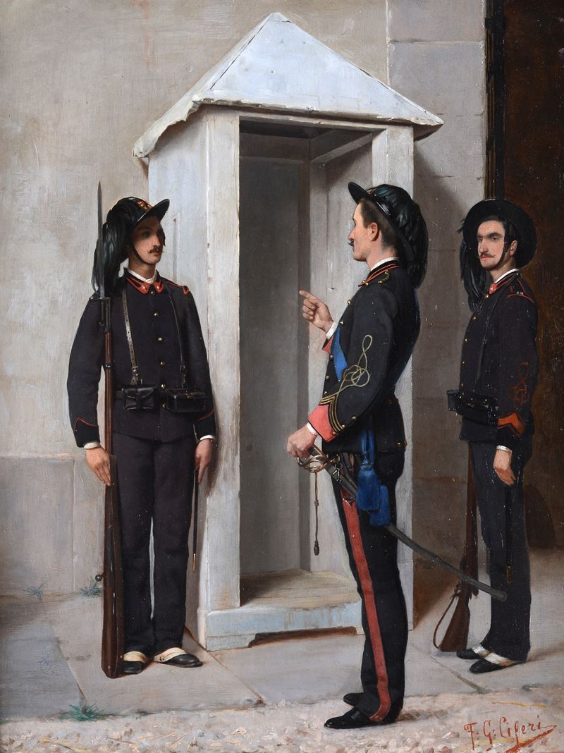 Francesco Ciseri - Bersaglieri