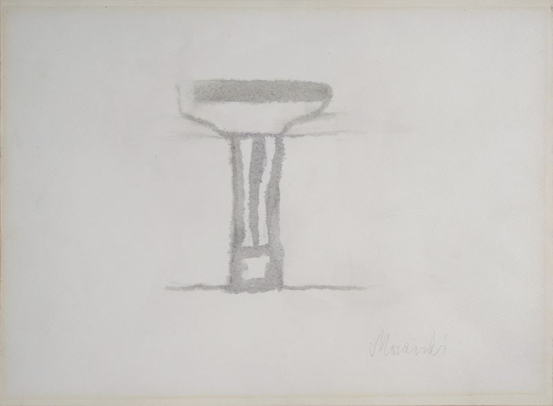 Giorgio Morandi - Natura morta, acquerello su carta