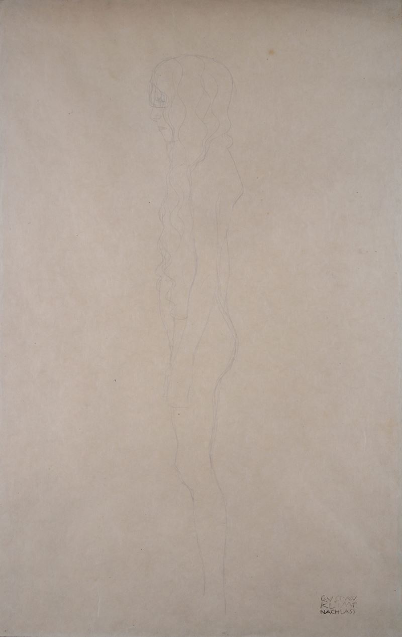 Gustav Klimt - Nudo