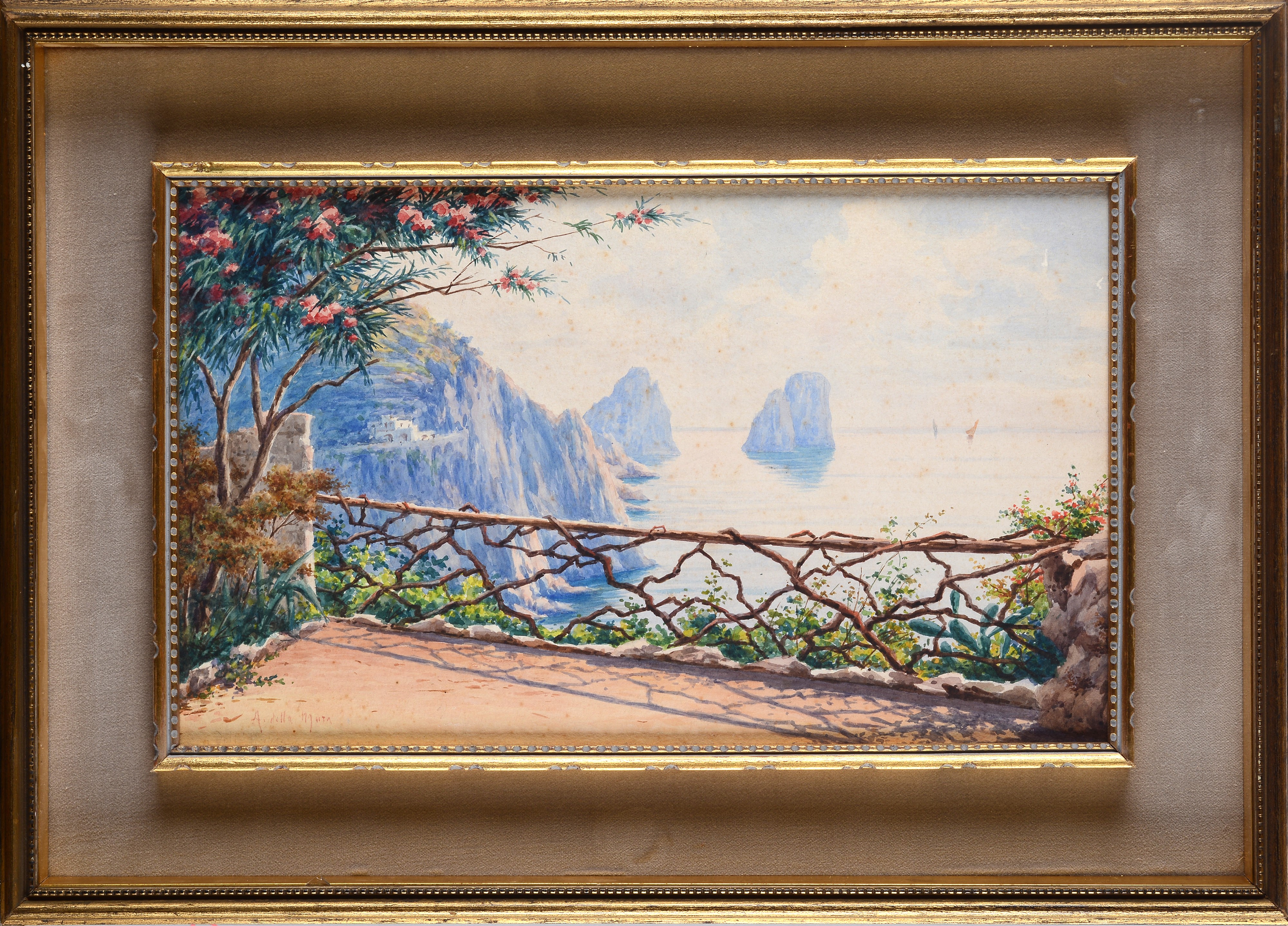 Angelo della Mura - Veduta di Capri