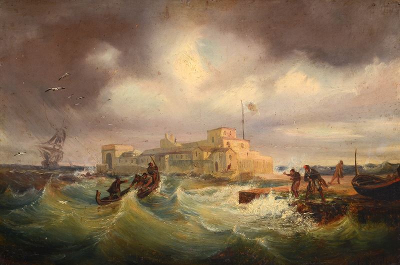 Consalvo Carelli - Castello di Palermo
