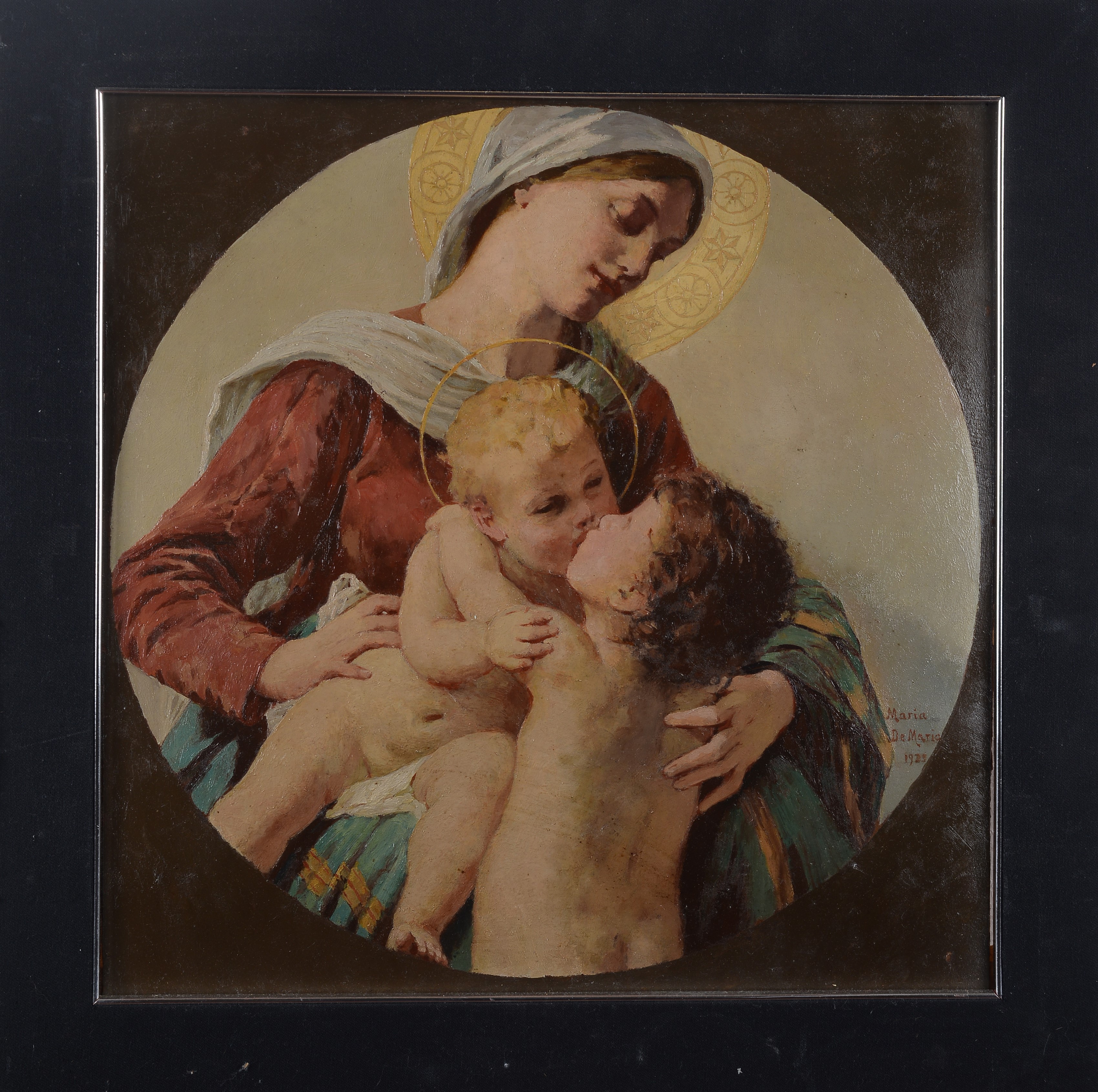 Maria De Maria - Madonna con Bambino e San Giovannino