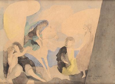 Voyage étrange, litografia (tiratura 25/250), 1927