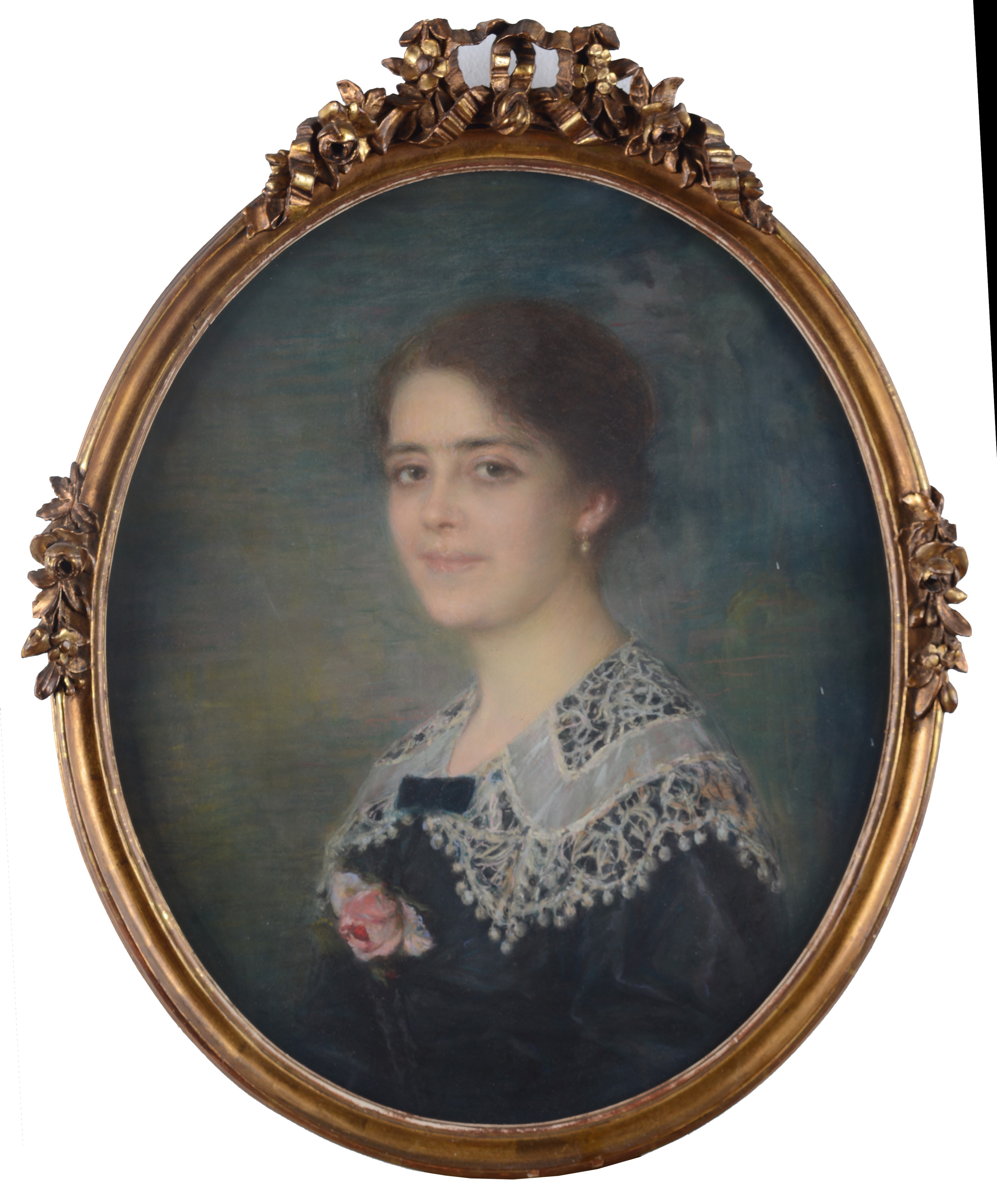 Anonimo, XIX Sec. - Anonimo, Ritratto di signora