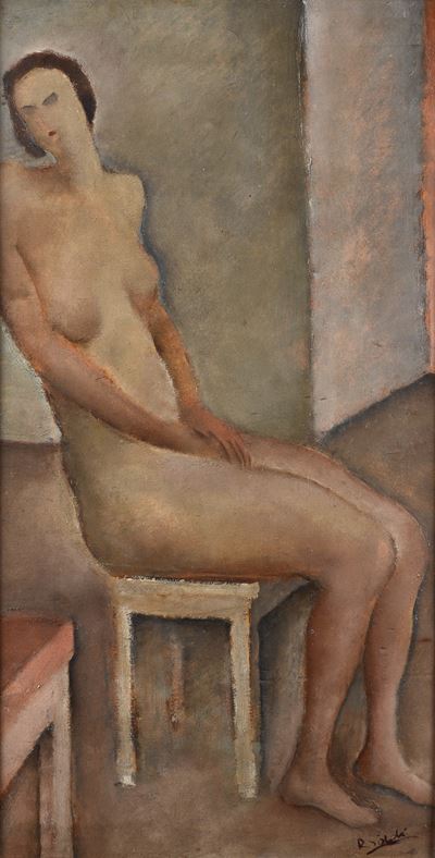 Nudo Seduto
