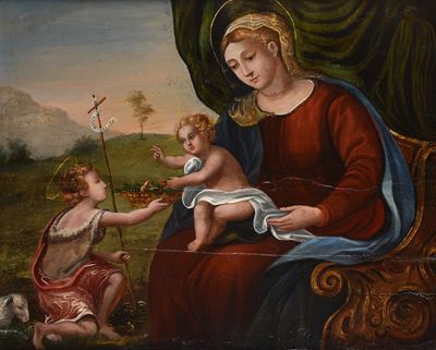 Madonna con Bambino e San Giovannino