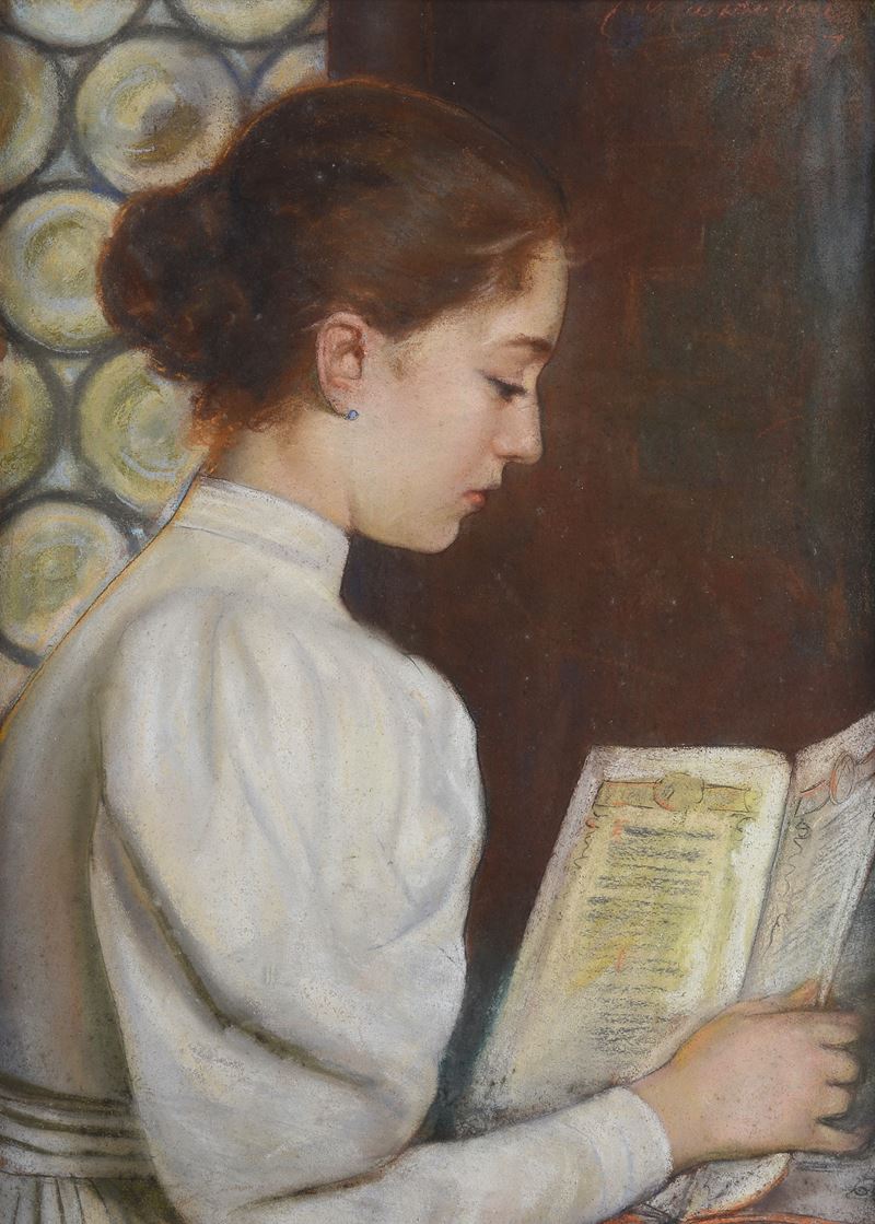 Ugo Mazzolari - Ragazza che Legge
