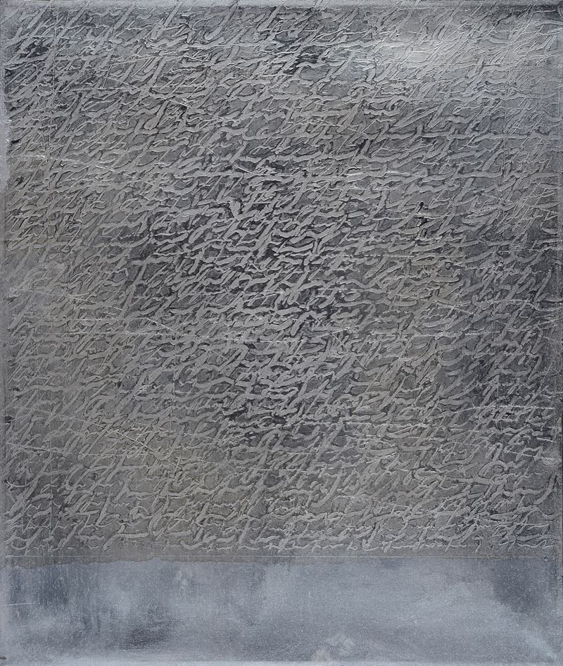 Alfredo Rapetti - Silver, olio su tela (2014)