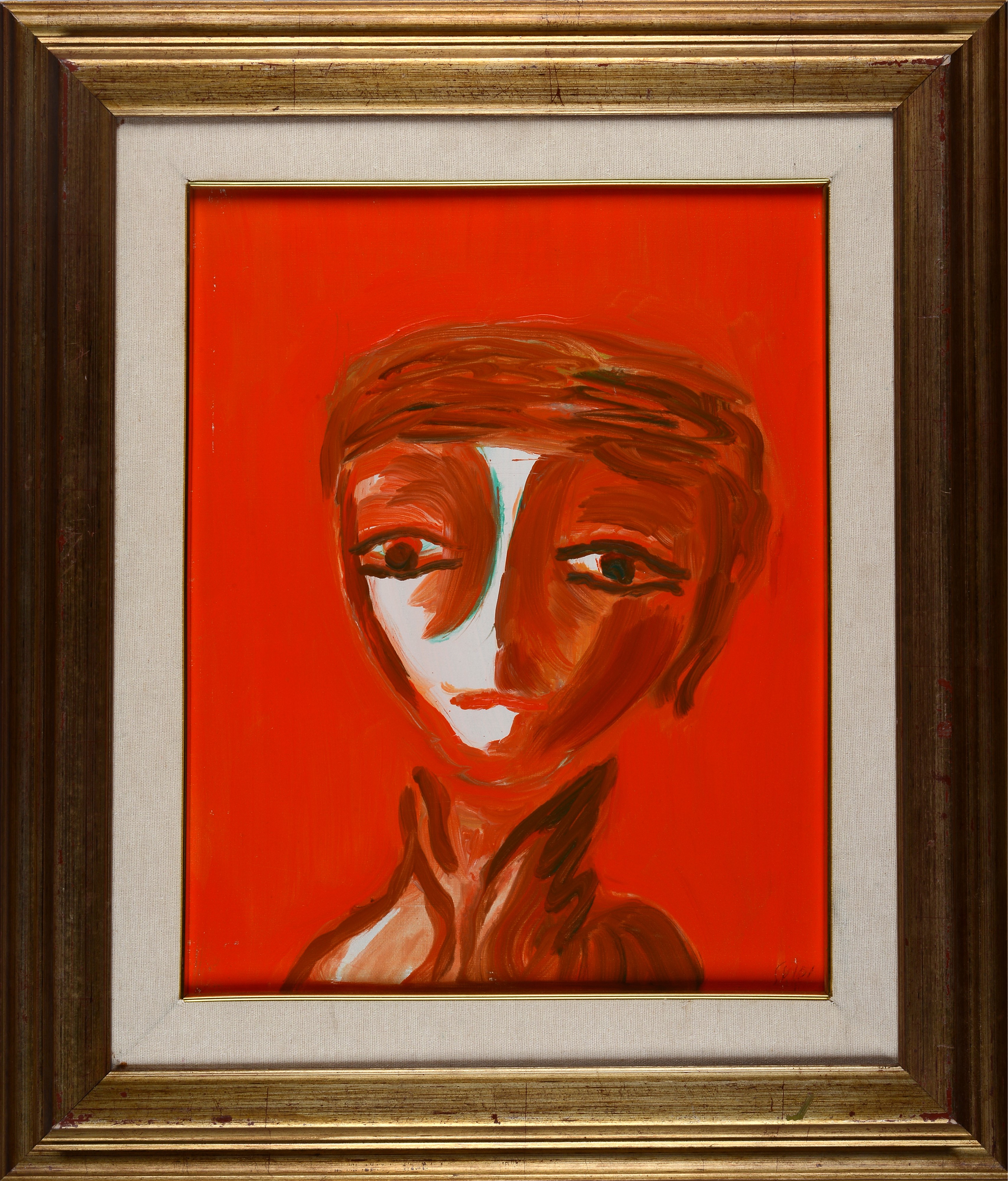 Virgilio Guidi - La Testa Rossa