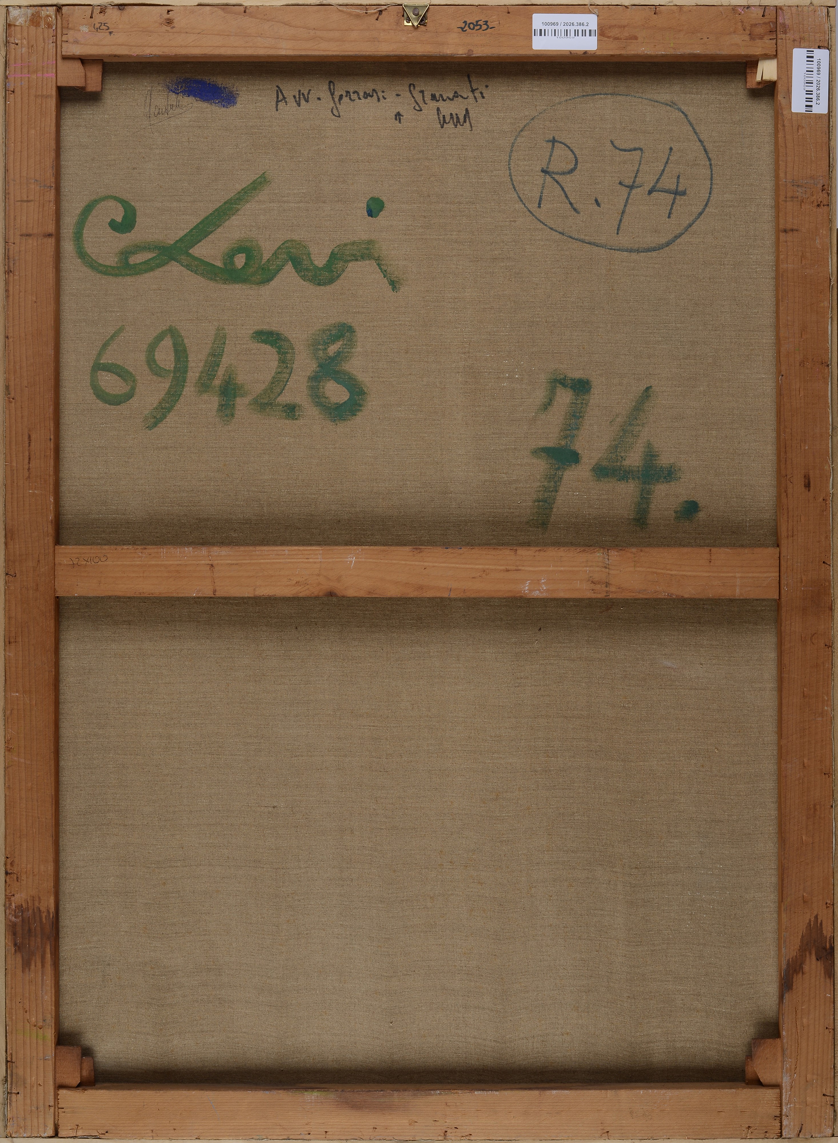 Carlo Levi - Anziano con Cane