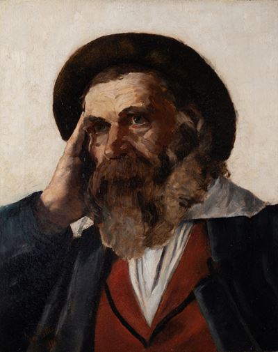Testa di Buttero con Cappello