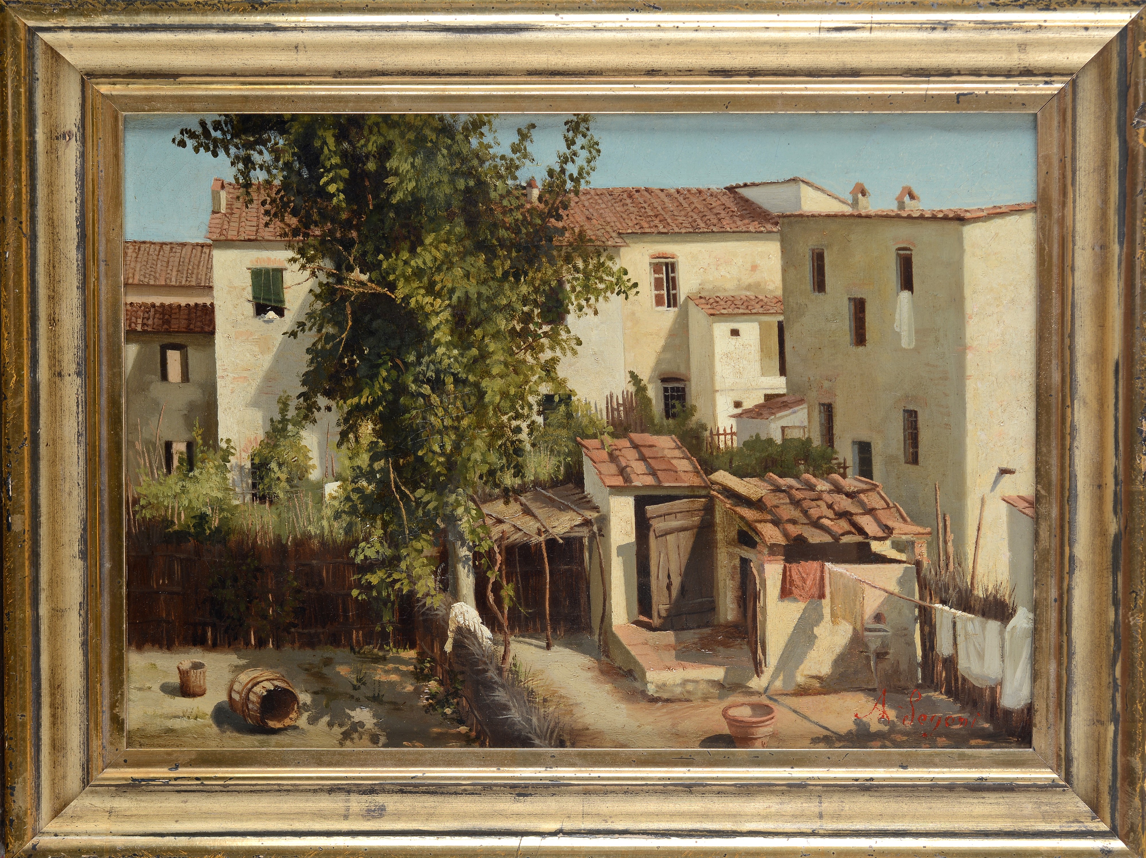 Alcide Segoni - Cortile