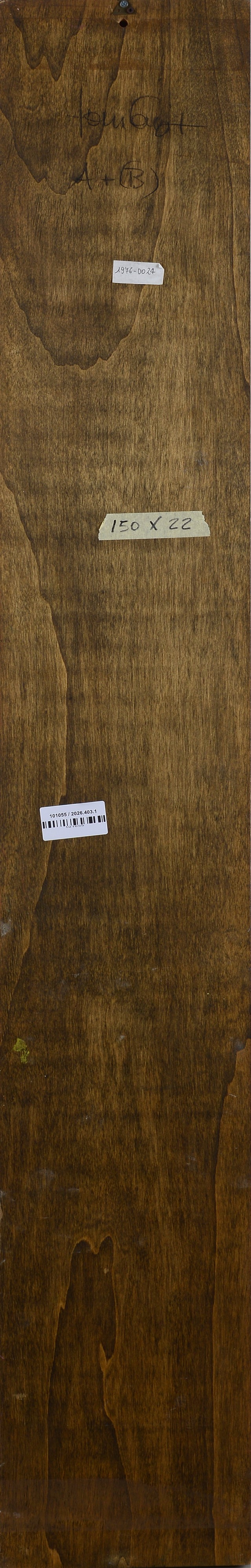 Jorrit Tornquist - Miscugli, emulsione su legno (1976)