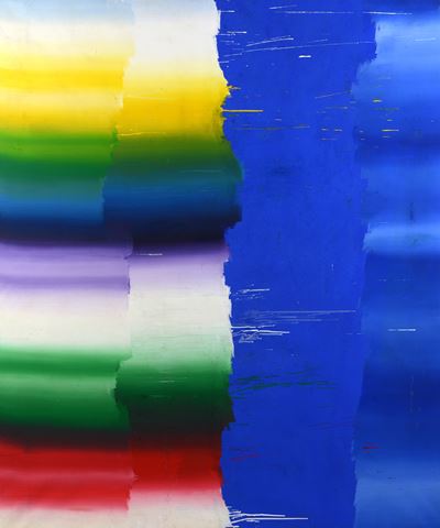 Senza titolo (acrilico su carta intelata), 1981