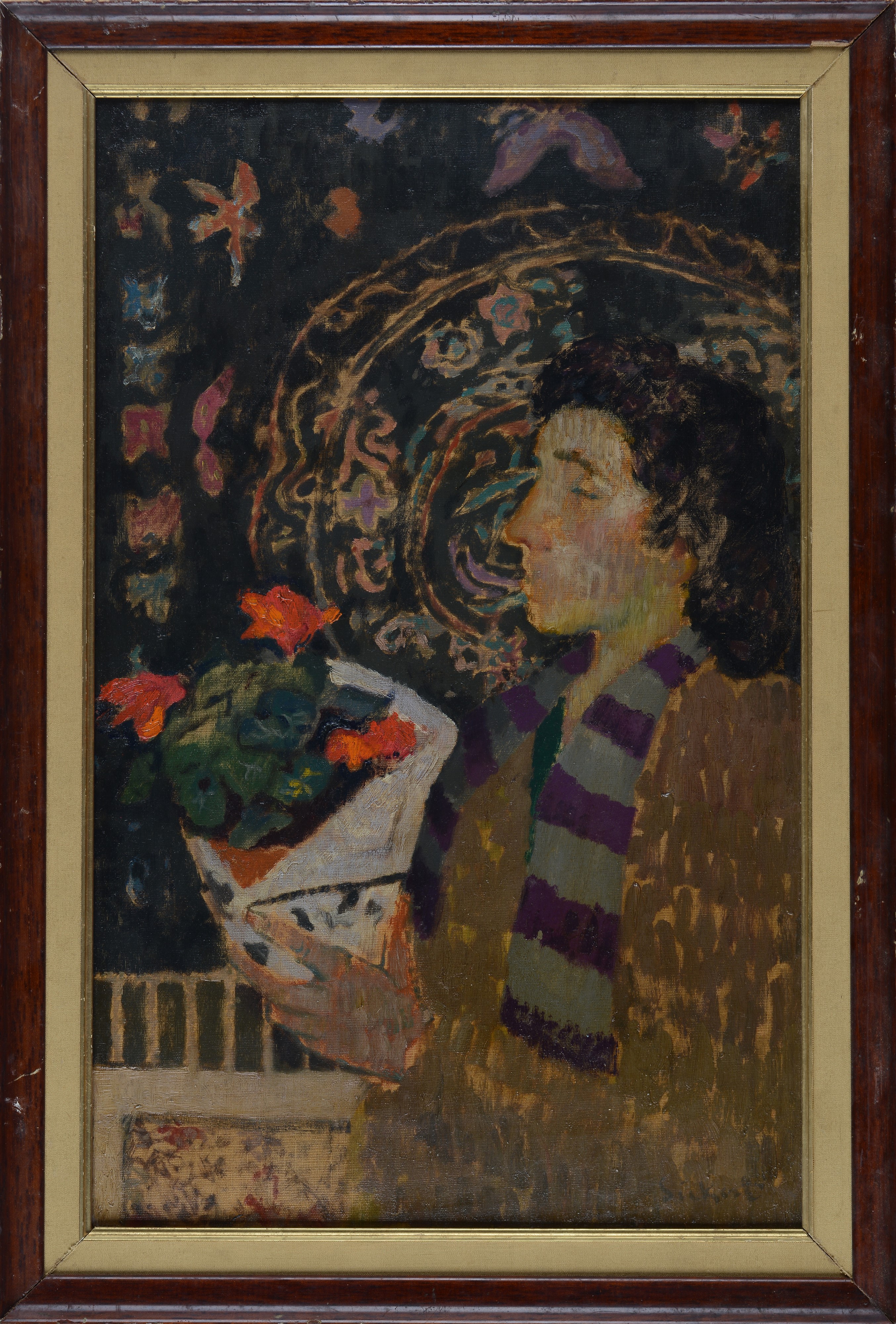 Attr. a Walter Sickert - Donna con Fiori
