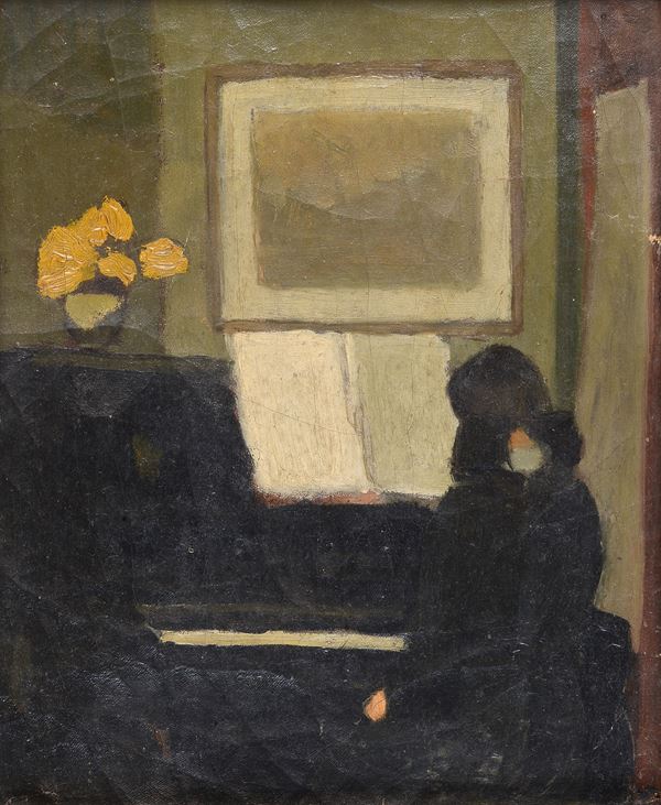 Oscar Ghiglia - Rina Gonnelli al piano