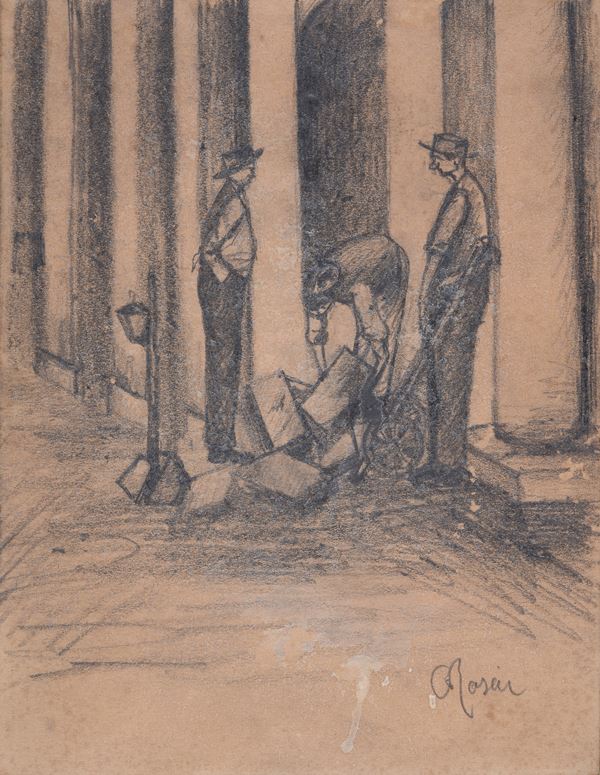Ottone Rosai - I Lastricatori